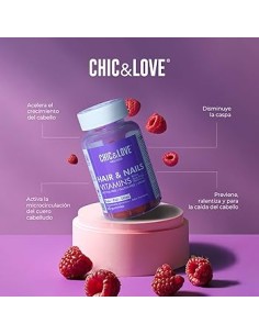 CHIC&LOVE GUMMIES HAIR&NAILS VITAMINS 2