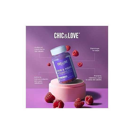 CHIC&LOVE GUMMIES HAIR&NAILS VITAMINS