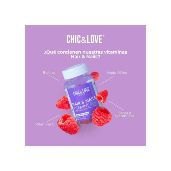 CHIC&LOVE GUMMIES HAIR&NAILS VITAMINS