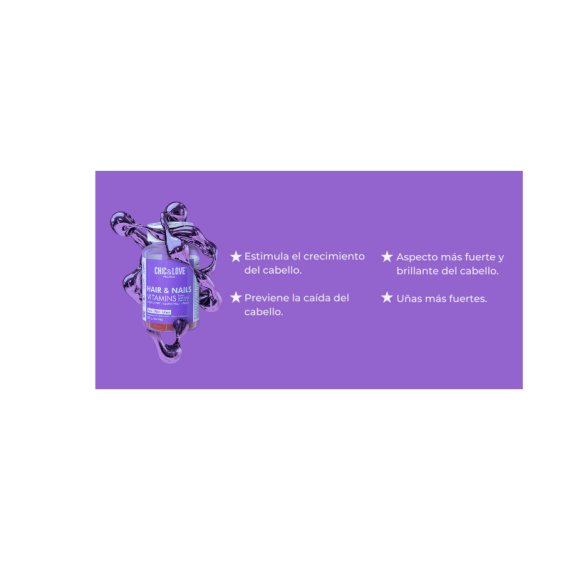 CHIC&LOVE GUMMIES HAIR&NAILS VITAMINS